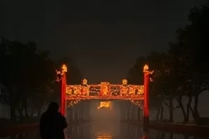 手艺纪录《铁匠铺的黄昏》锻打火花